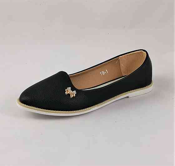 .Жіночі Балетки Чорні Мокасини Туфлі (розміри: 36) - 19 Дніпро