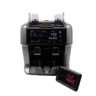 Лічильник банкнот Geos AL-956 2-х кишеньковий, мультивалютний (AL-956) Вінниця