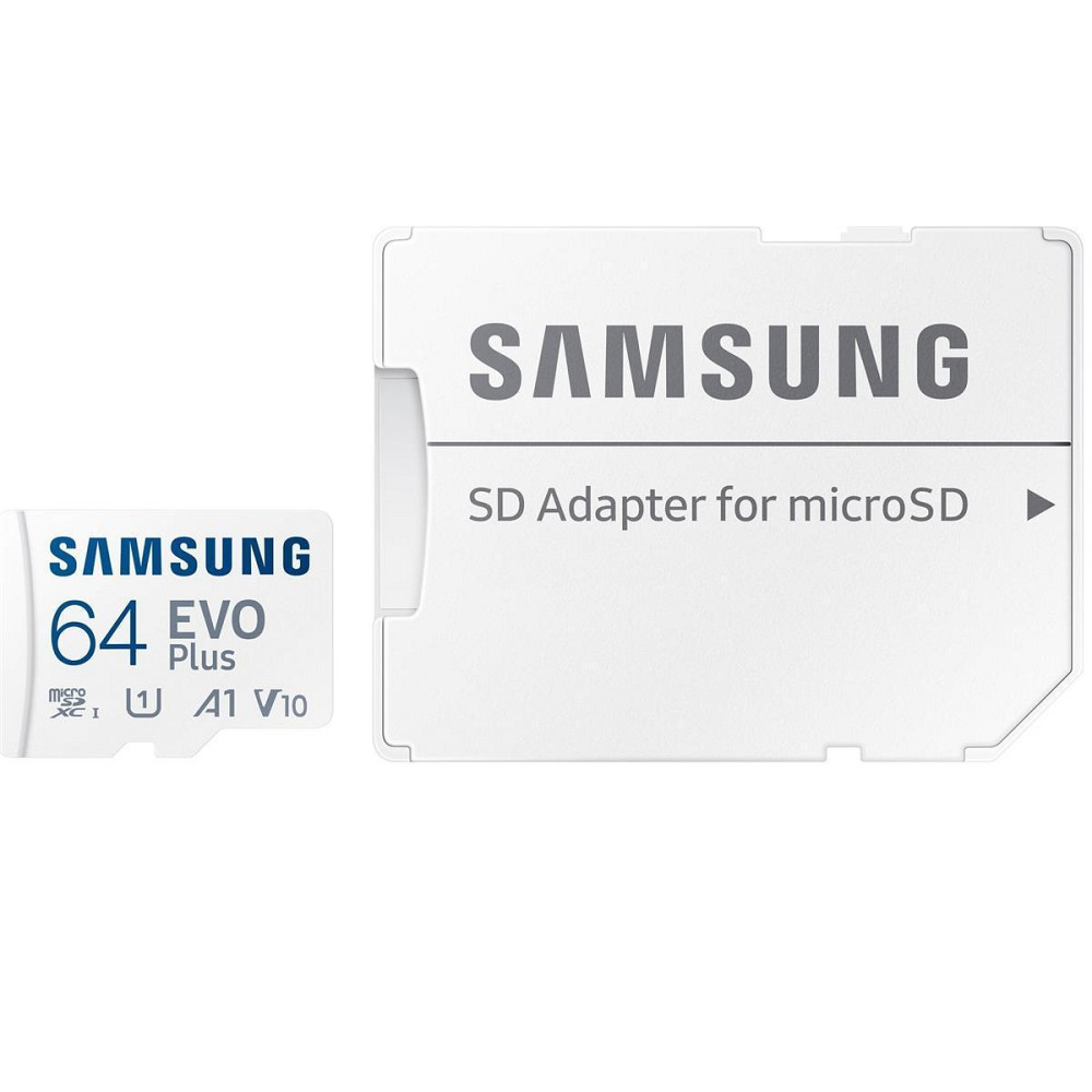 Картка пам'яті MicroSDXC 64 GB UHS-I/U3 Class 10 Samsung Evo Plus R160MB/s + SD-адаптер (MB-MC64SA/EU) ( 64 ГБ ) Харків - фото 1