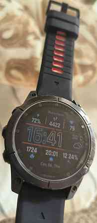 Смарт -Часы Garmin Epix Gen 2 Sapphire Black Titanium with Chestnut Leather Band. Київ