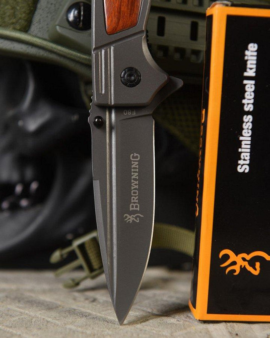 Ніж складань Browning wood ВТ4791 Одеса - фото 8