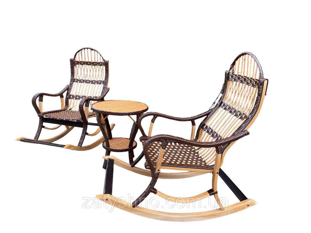 Мебель плетеная из лозы с круглым столом Киев - изображение 6