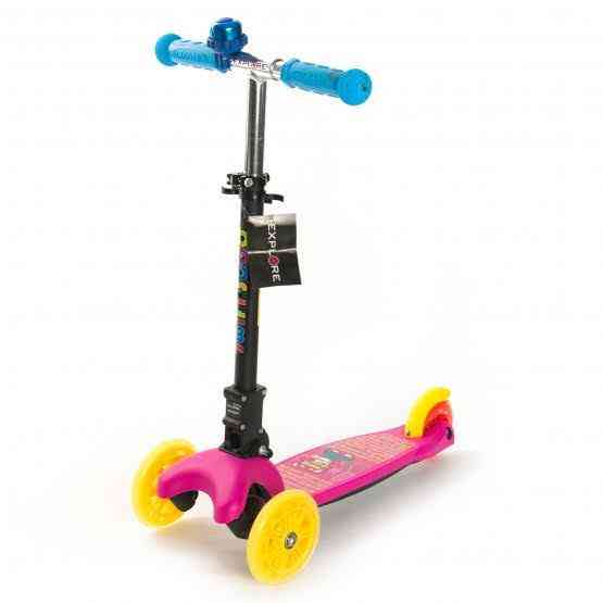 Самокат SWIFT SCOO junior + wheels flach Вишнёвое