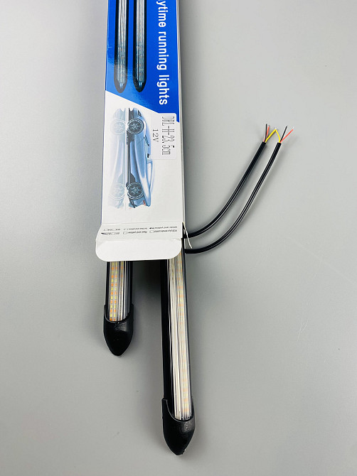 Led-стрічка світлодіодної підсвітки для авто, Денні гнучкі ходові вогні світлодіодна стрічка для автопідсвітка Мукачево - фото 8