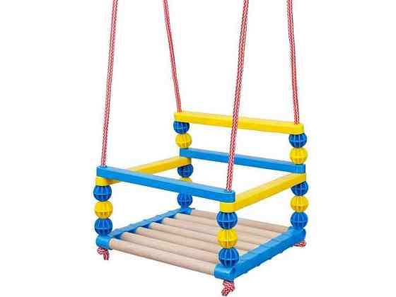 Гойдалка № 2 31*30*25 см синій арт.7002 ТМ BAMSIC Київ
