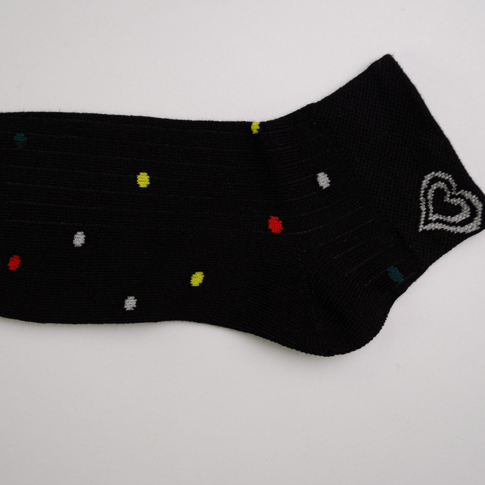 Набор носков хлопковых женских 10 пар Youstar 100 Средние 37-41 Белый черный Сумы - изображение 4