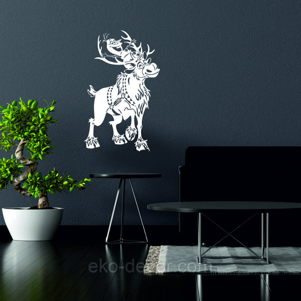 Декоративное настенное Панно «Олень», Декор на стену 70*43 см Киев - изображение 7