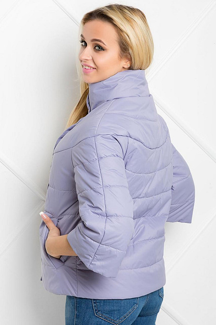 СТИЛЬНАЯ ДЕМИСЕЗОННАЯ ЖЕНСКАЯ КУРТКА GOTTI  С ОТСТЕЖНЫМ РУКАВОМ  3/4. РАМЕР  42-48. Киев - изображение 3