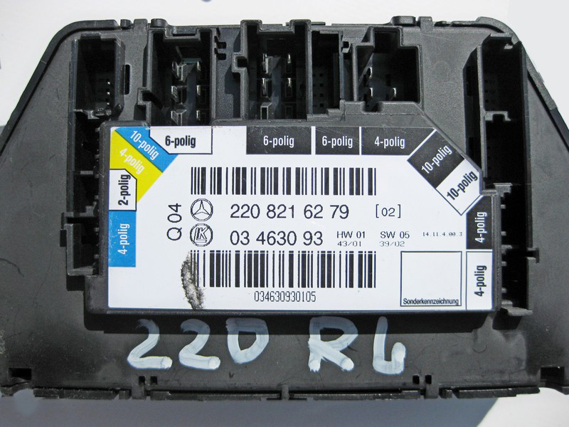Mercedes-Benz  A2208216279 Блок керування задніх лівих дверей S-Class W220 Одеса - фото 2