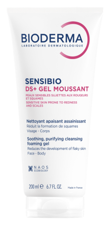 Біодерма Сенсібіо DS+ очищуючий гель від себорейного дерматиту Bioderma Sensibio DS+ gel 200 мл Дніпро