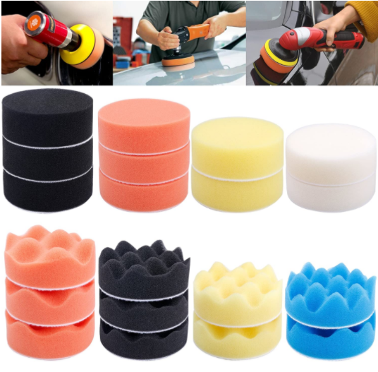 Набор полировочных насадок для авто 6 шт Киев - изображение 1