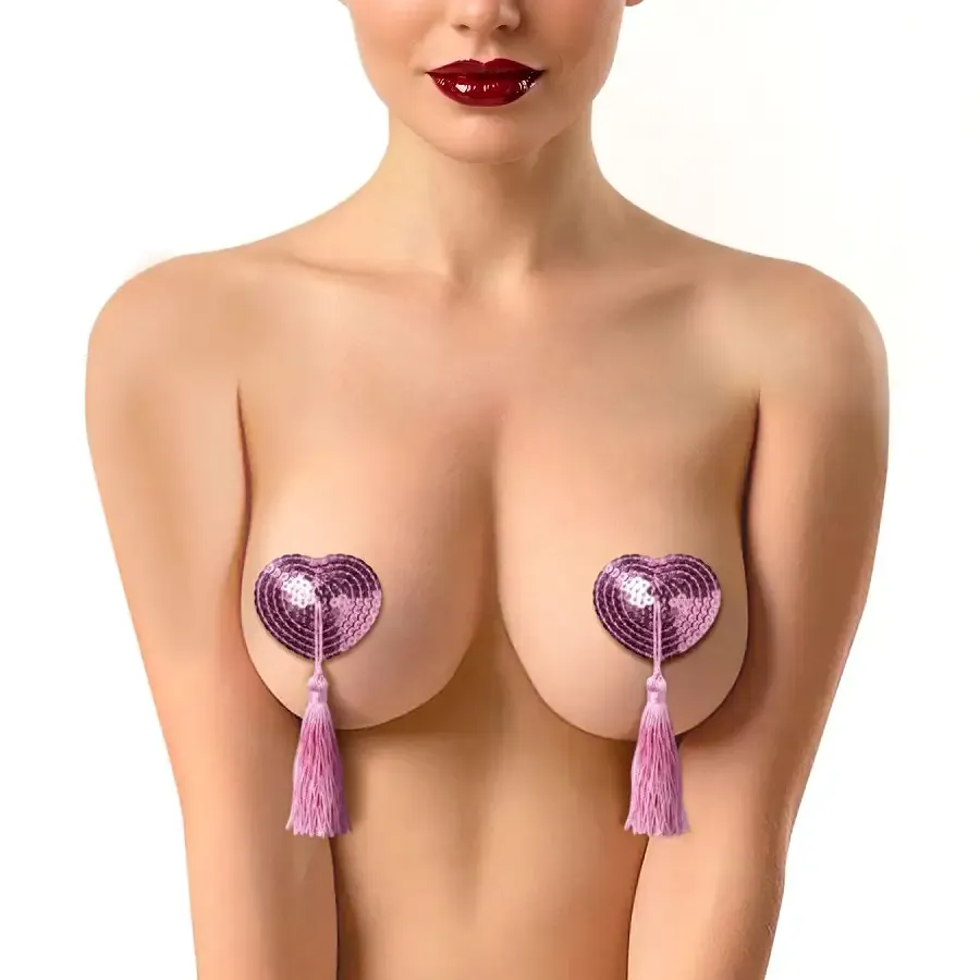 Пестис-сердечки з кісточками Art of Sex - Sparkling Hearts, рожевий Львів - фото 1