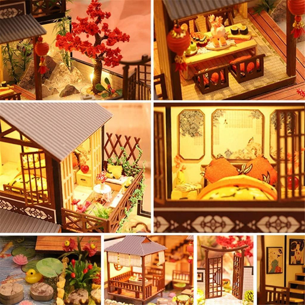 3D Румбокс DIY House в японском стиле + Пылезащитный купол P002-B Киев - изображение 10