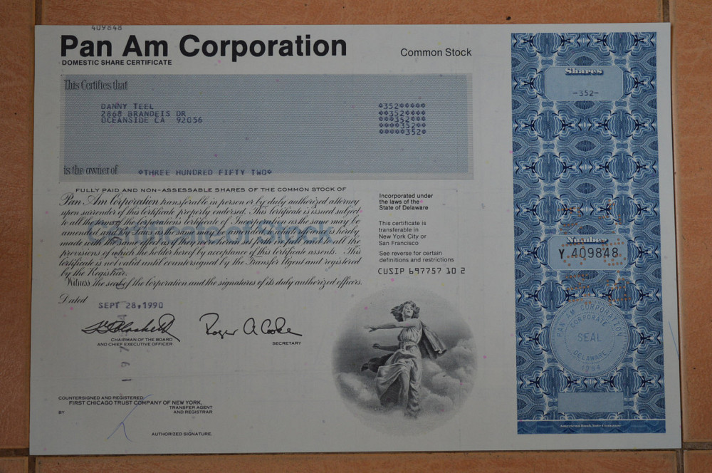 Акція. США. 1990 рік №409848 (Р-1.3) Полтава - фото 1