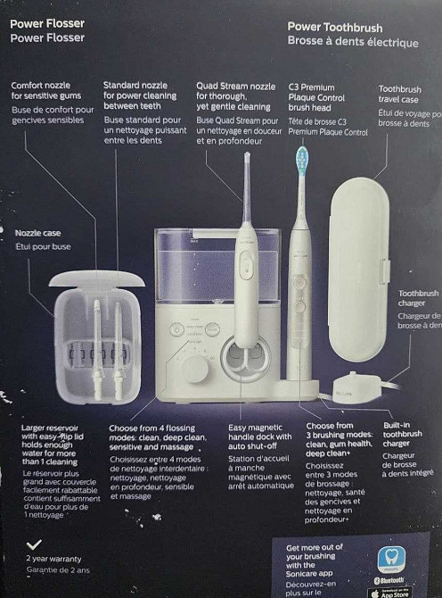 Ирригатор Зубная Щётка Philips Sonicare Flosser + HX3921/40 ГАРАНТИЯ !! Київ - фото 1