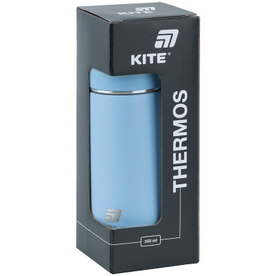 Термос Kite 350 мл блакитний (K25-1223-2) Вінниця - фото 4
