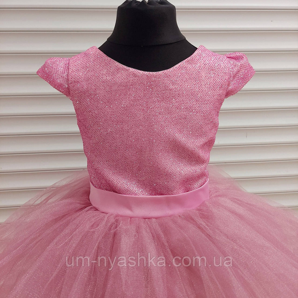 Нарядное розовое платье на девочку на 3-5 лет Кривой Рог - изображение 4