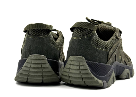Чоловічі тактичні кросівки олива – армійські літні, легкі, комфортні, для тренувань, поліції та спецпризначенців Львів