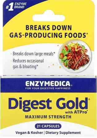 Ферменти для травленняEnzymedica  Digest Gold with ATPro 21 капс Київ