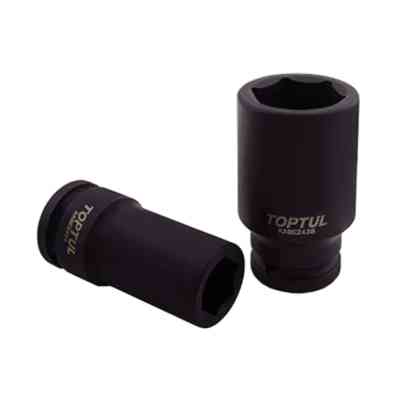 Головка торцева Toptul торцева подовжена ударна 3/4" 38мм (KABE2438) Вінниця