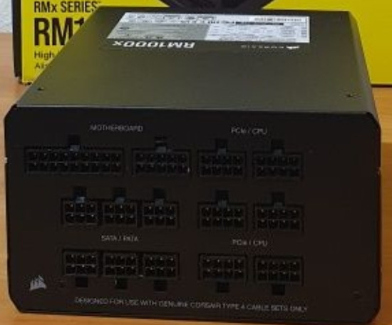 Блок живлення Corsair RM 1000x80 plus gold. Київ - фото 2