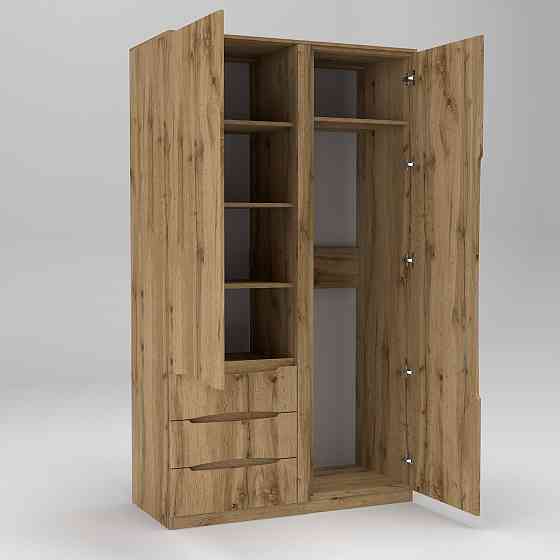 Шкаф Дельта 1, Дуб Аппалачи, 1200х550х2100 Львов