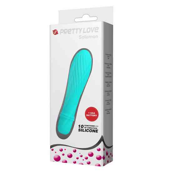 Вібратор - Pretty Love Solomon Vibrator Blue Sex Aura Київ