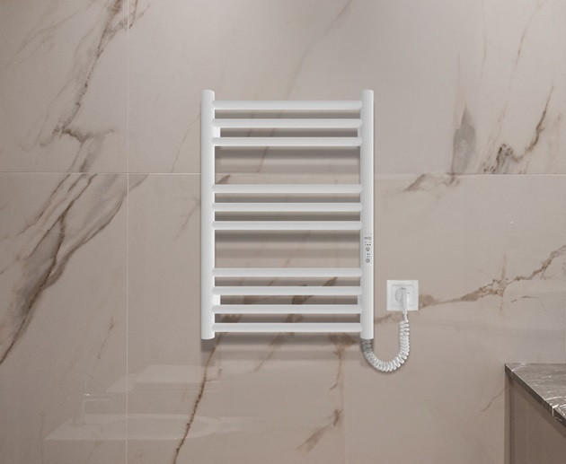 Електрична рушникосушка HF Greenwich 570х430 TR K біла матова Київ - фото 5