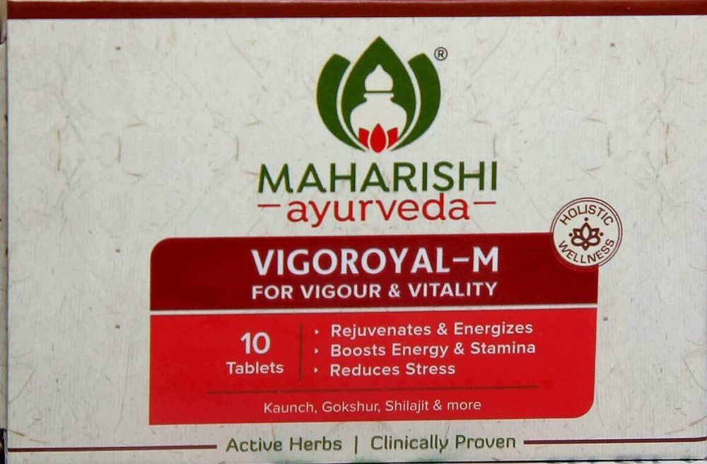 Вигороял-М Maharishi ayurveda Vigoroyal-М 10tabl (увеличение либидо мужчин, тонус, омоложение) Луцк - изображение 1