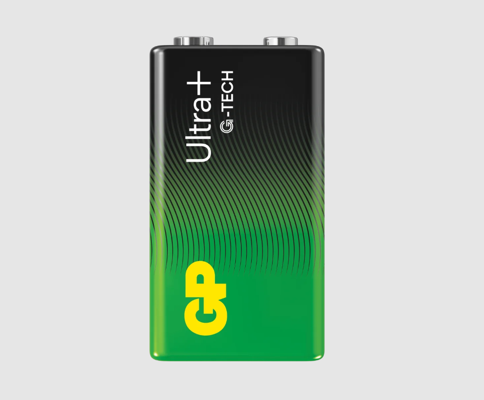 Батарейка крона GP ULTRA+ Alkaline 6LF22 9V 1 шт. блістр Рівне - фото 2