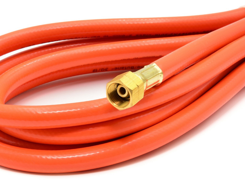 Газовий шланг для Покрівельних пальників 3/8" Ліва Внутрішня Різьба (ЛВР) на 21,8" ЛВР  довжиною 1,5 м Київ - фото 3