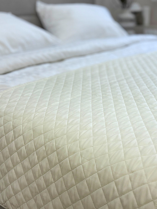 Ecotton Покривало-доріжка на ліжко Ecotton 70х230 см Саші антиалергенна двостороння молочного к Киев - изображение 4