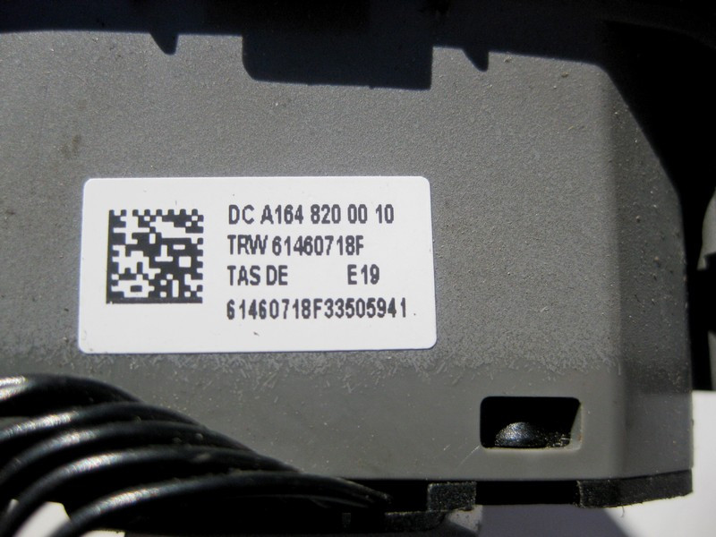 Mercedes-Benz  A1648200010 7379 Кнопки керма праві сірі ML W164 GL X164 R-Class W251 Одеса - фото 3