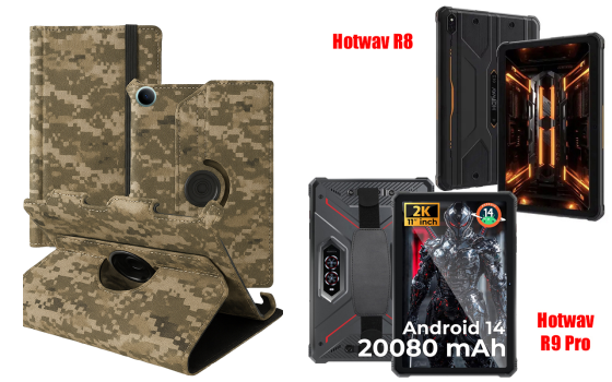 Чехол Spinner360 для планшета Hotwav R6 Pro, R6 Ultra, цвет Xaki Киев