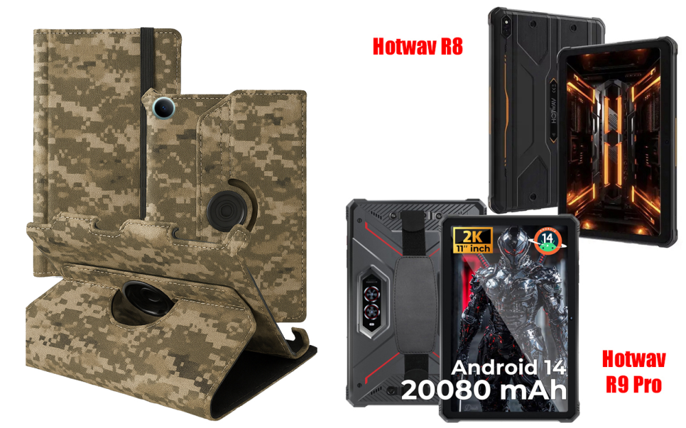 Чехол Spinner360 для планшета Hotwav R6 Pro, R6 Ultra, цвет Xaki Киев - изображение 1
