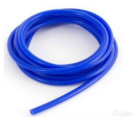 Шланг паливний Ø5mm, 1 метр (силіконовий, синій) Мукачево
