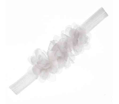 Дитяча пов'язка на голову 38-54 см білий Київ