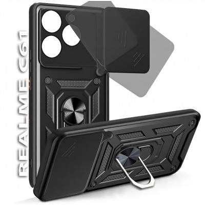 Чохол до мобільного телефона BeCover Military Realme C61 Black (712177) Вінниця - фото 1