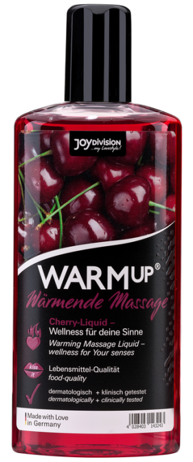 Массажное масло - WARMup Cherry, 150 мл Sex Aura Киев - изображение 1
