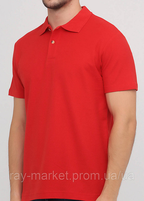 Поло базовое Stedman Polo мужское красное (ST3000-SRE) Киев - изображение 2