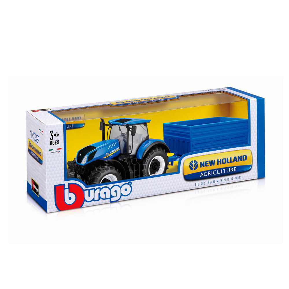 Автомодель Серії Farm - Трактор New Holland З Причепом Дніпро - фото 2