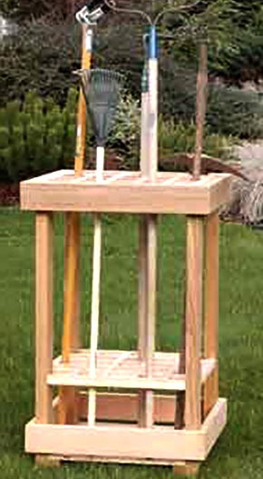 Органайзер для садового инвентаря 