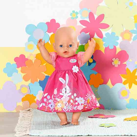 Одяг для ляльки Baby Born - Сукня з квітами Дніпро