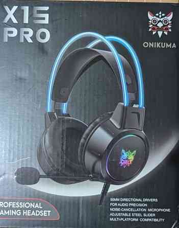 Игровая гарнитура Onikuma X15 Pro 50mm наушники микрофон Gaming Headse. Харьков