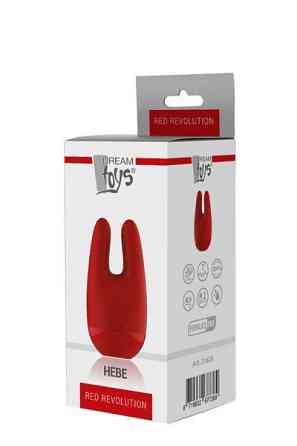 Вибростимулятор Dream Toys RED REVOLUTION для клитора и сосков, красный Sex Aura Киев