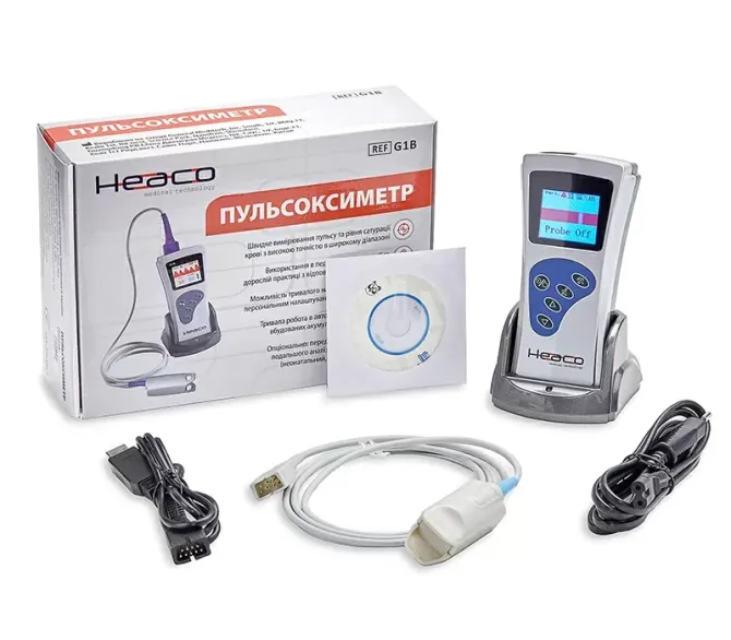 Пульсоксиметр Heaco G1B Днепр - изображение 2