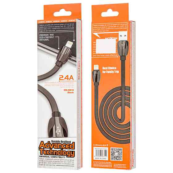 Кабель USB MOXOM MX-CB18 Lightning iPhone Дніпро