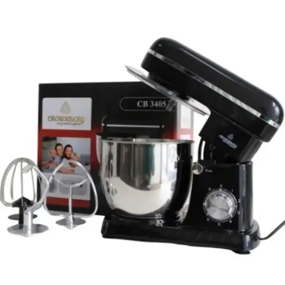 Кухонный комбайн Crownberg CB-3405 планетарный миксер, тестомисс с чашей на 5 литров Коломыя