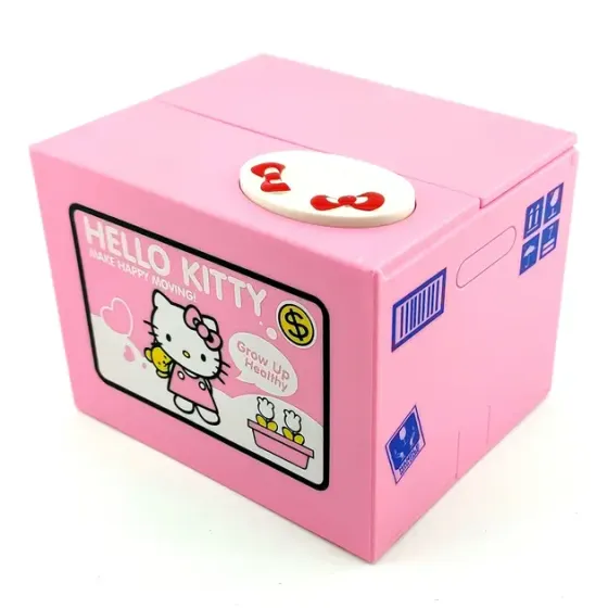 Интерактивная копилка Hello Kitty Piggy Banк розовый Коломия