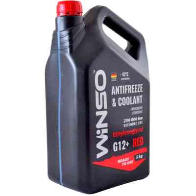 Антифриз WINSO WINSO RED G12+ red 5kg (880910) Винница